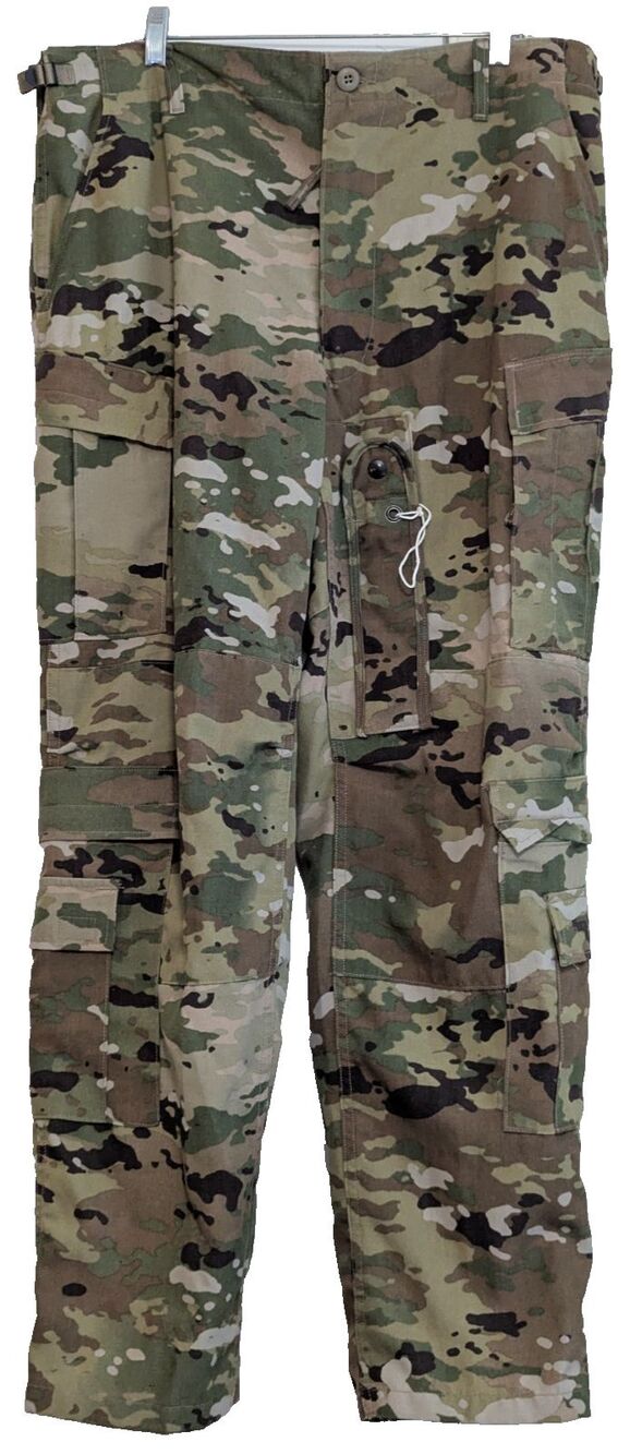 US Military Aircrew Combat Trousers Mens Large Short OCP Camo Cargo Pants Aramid